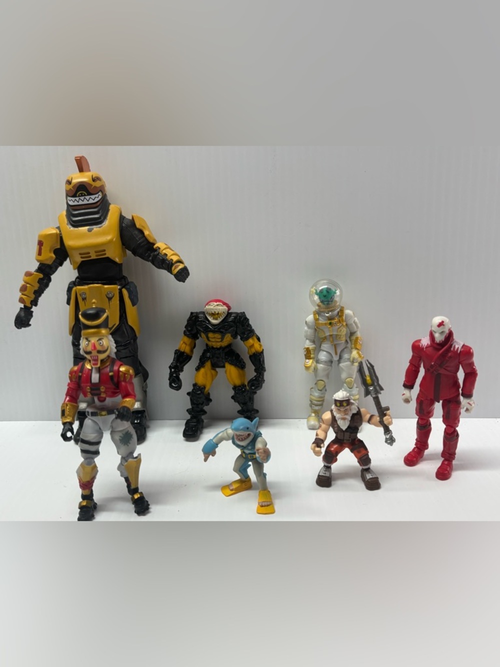Epic Games - Fortnite Figures lot Epic Beastmode Jackal 7" McFarlane & more